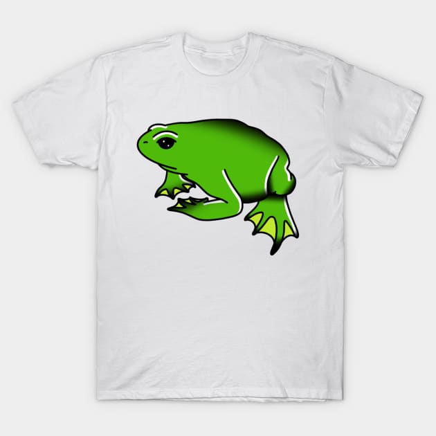 Frog T-Shirt by drawingsbydarcy